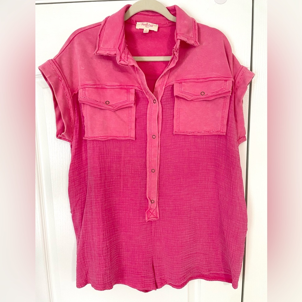 NEW Peach Love Romper